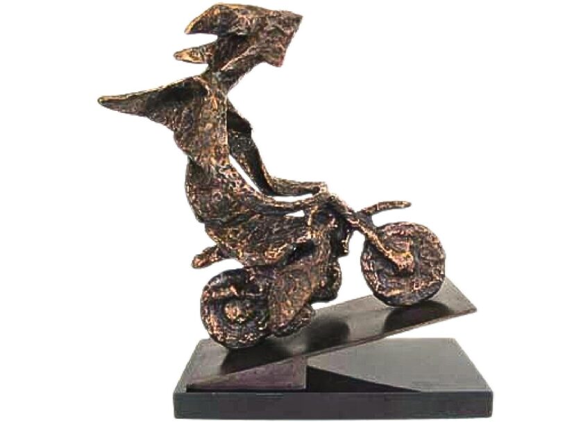 Uphill Ride by Judith Peck