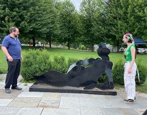 Reclining Woman - Judith Peck