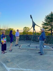 Summer 2026 Morris Museum visitors viewing Humble Walker