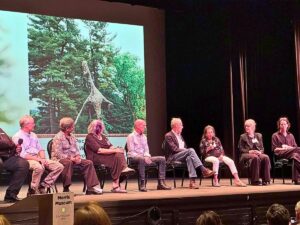 Morris Museum, 2026 sculptor Judith Peck speaking on artist panel